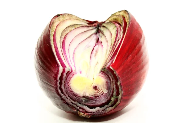 Cut red onion — Stock Photo, Image