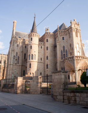 The Episcopal Palace in Astorga clipart