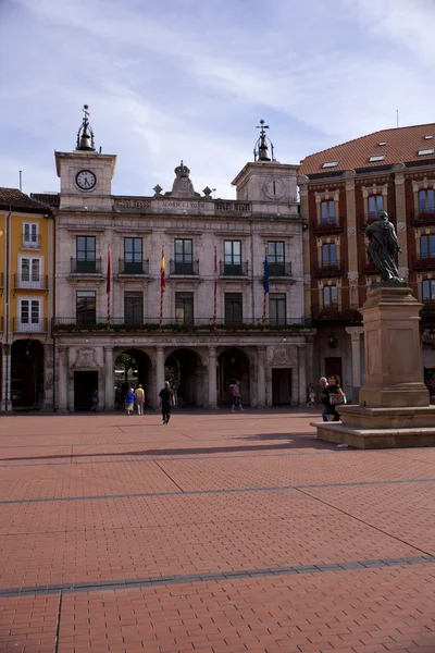 Plaza, Burgos — Foto de Stock