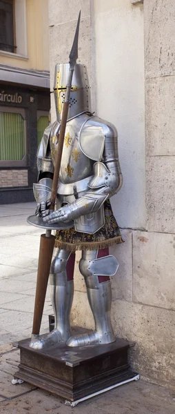 中世纪的盔甲μεσαιωνική πανοπλία — Φωτογραφία Αρχείου