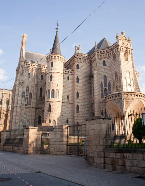 Astorga piskoposluk Sarayı — Stok fotoğraf