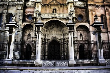 The Cathedral of Astorga clipart