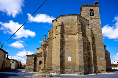 Church of Santa Maria, Boadilla del Camino, Spain clipart