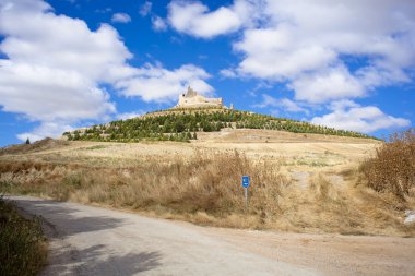 View of Castrojeriz, Spain clipart