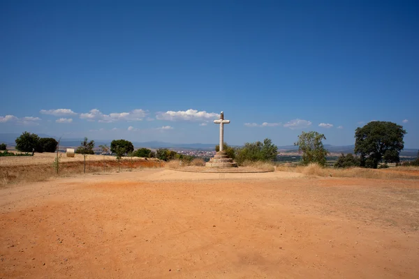 stock image Cross on the field