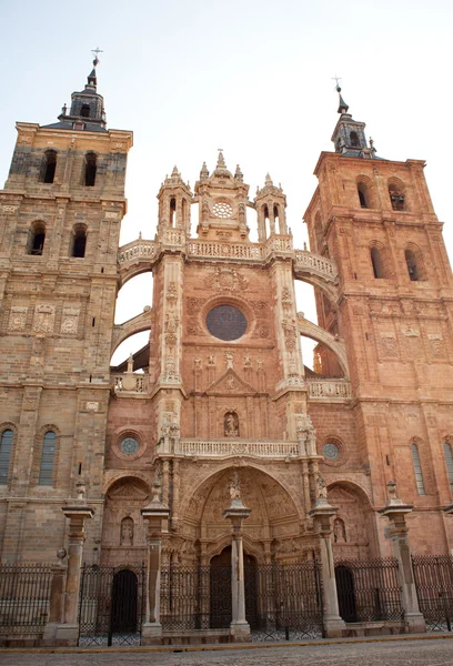 La Catedral de Astorga — Foto de Stock