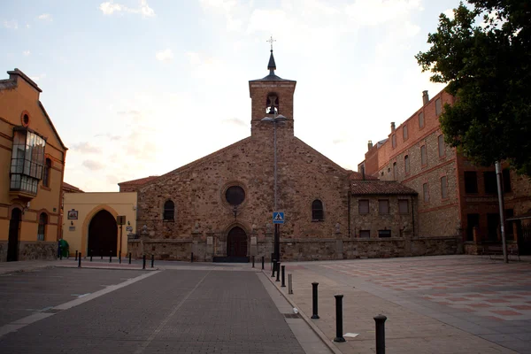 Церква Сан-Бартоломео, місті Astorga — стокове фото