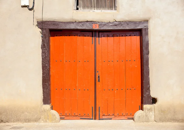 Drzwi rustykalne — Zdjęcie stockowe