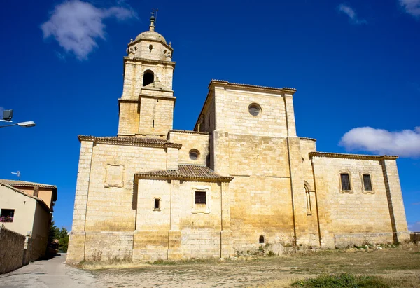 Colegiata de Nuestra Señora del Manzano, Castrojeriz - Spain — стокове фото