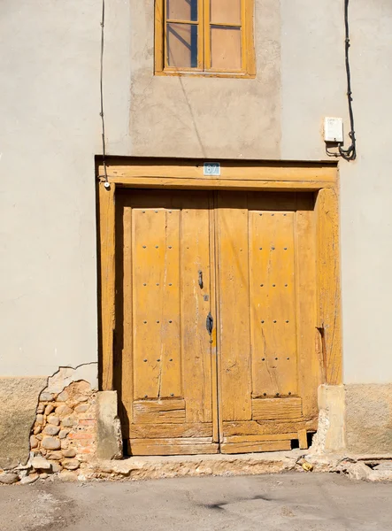 Rustikale Tür — Stockfoto