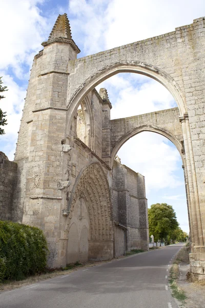 San Antón, las ruinas del Convento de los Antonianos. España — Foto de Stock
