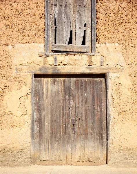 Porta rústica — Fotografia de Stock