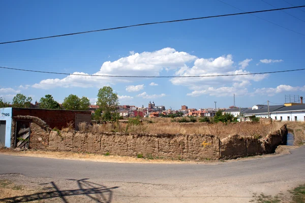 Astorga giden yol — Stok fotoğraf
