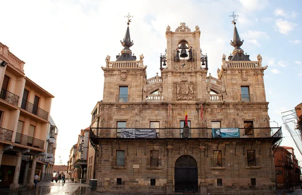Касас consistoriales, місті Astorga — стокове фото