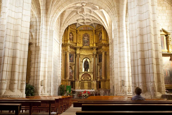 Kostel hornillos del camino, Španělsko — Stock fotografie