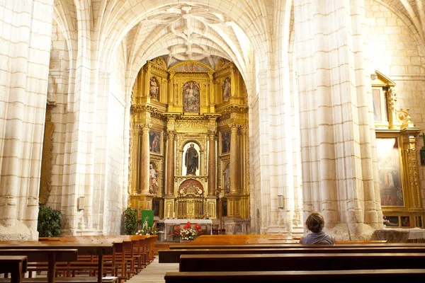 Kilise hornillos del camino, İspanya — Stok fotoğraf