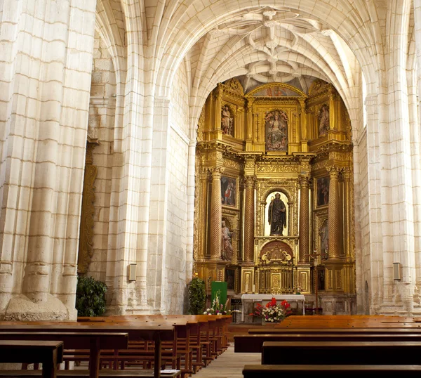 Kerk van hornillos del camino, Spanje — Stockfoto