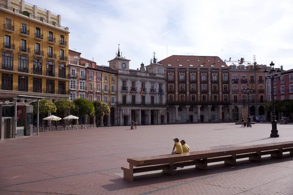 stock image Burgos square