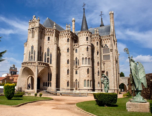 The Episcopal Palace in Astorga — Stock Photo, Image