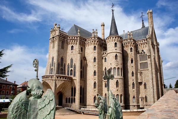 Le palais épiscopal d'Astorga — Photo