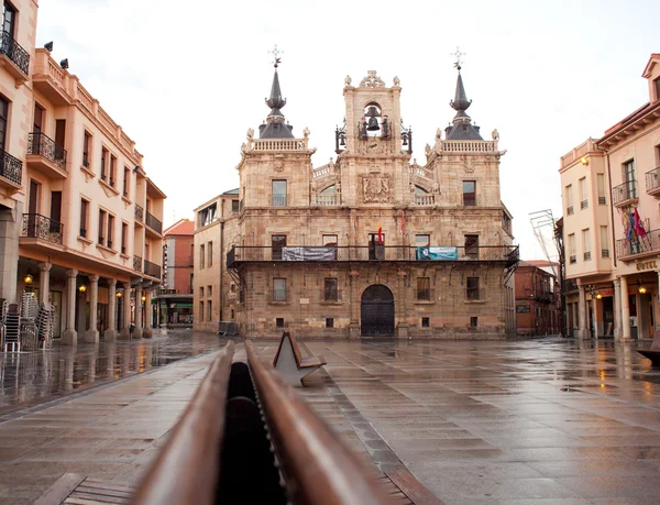 Касас consistoriales, місті Astorga — стокове фото