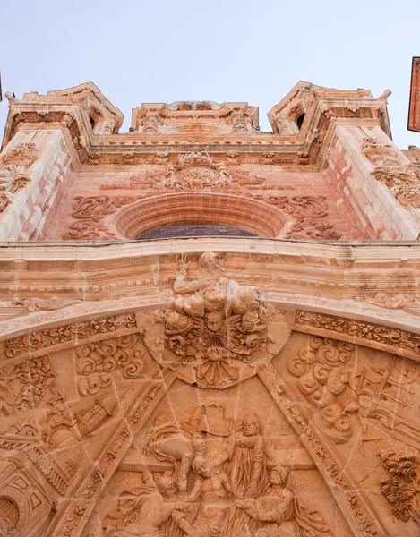 Astorga székesegyház portál — 스톡 사진