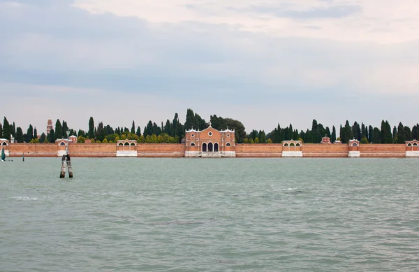 Кладбище Венеции — стоковое фото