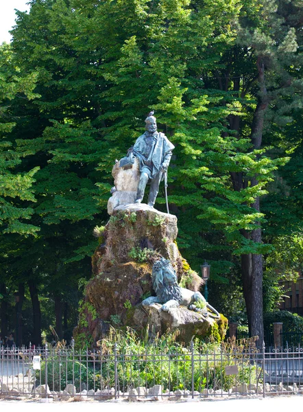 Pomnik Garibaldi, Wenecja — Zdjęcie stockowe