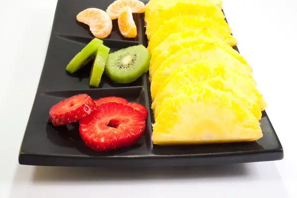 stock image Sliced fruits