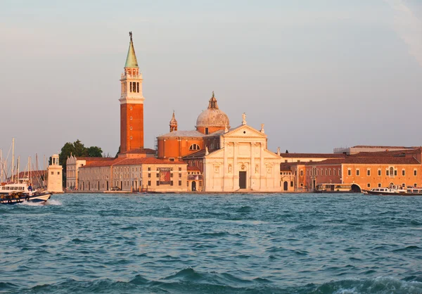 Церковь Святого Георгия в Венеции — стоковое фото