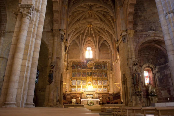 Interieur van de kathedraal van leon — Stockfoto