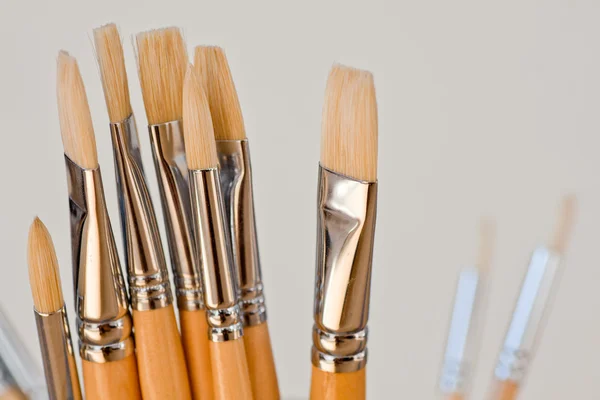 New paintbrushes — Stock Photo, Image