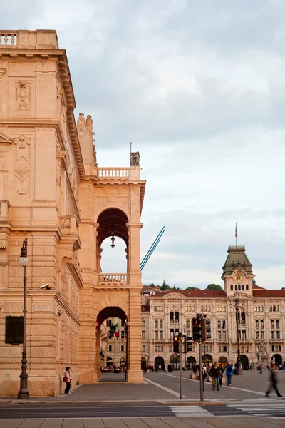 Piazza Unità D'italia, Trieste — ストック写真