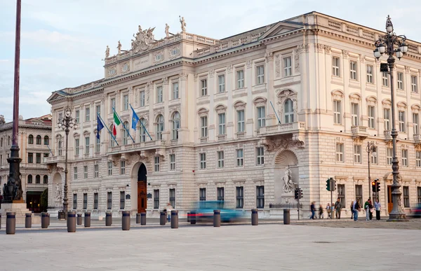 Piazza Unità d'Italia, Trieste — Zdjęcie stockowe