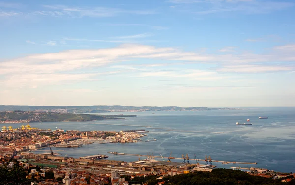 Vista del Golfo de Trieste — Foto de Stock