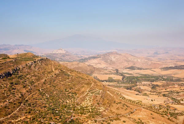 stock image Landscape in the Assoro territory