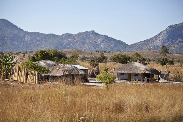 Afrikai falu — Stock Fotó