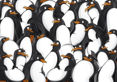 Penguins pattern
