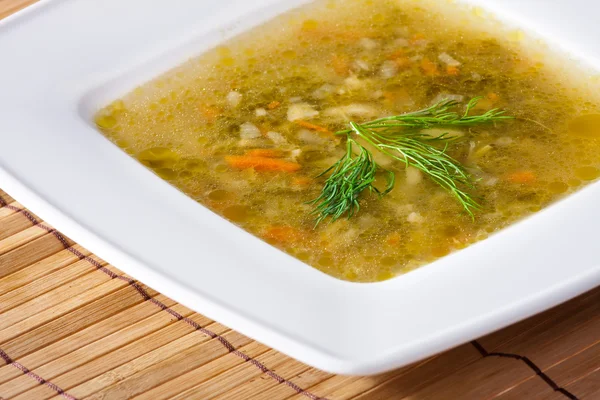 Sopa deliciosa — Fotografia de Stock