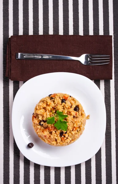 Delicious couscous — Stock Photo, Image