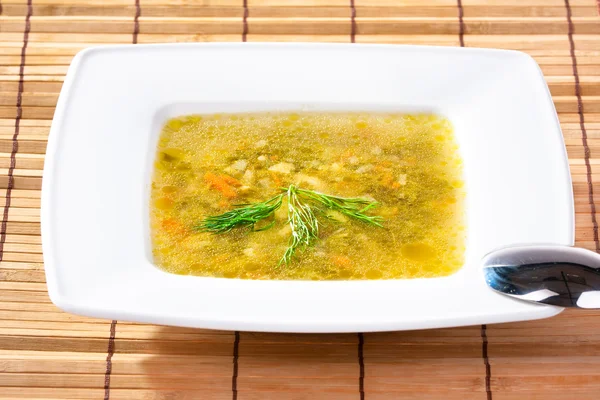 Heerlijke soep — Stockfoto