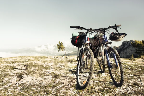 Два велосипеди — стокове фото