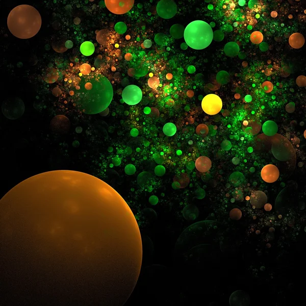 stock image Background from multi-colored full-spheres