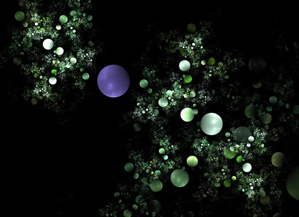 stock image Background from multi-colored full-spheres