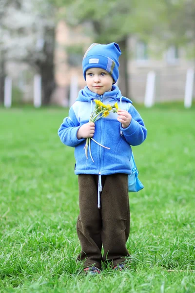 stock image Child and Flowers