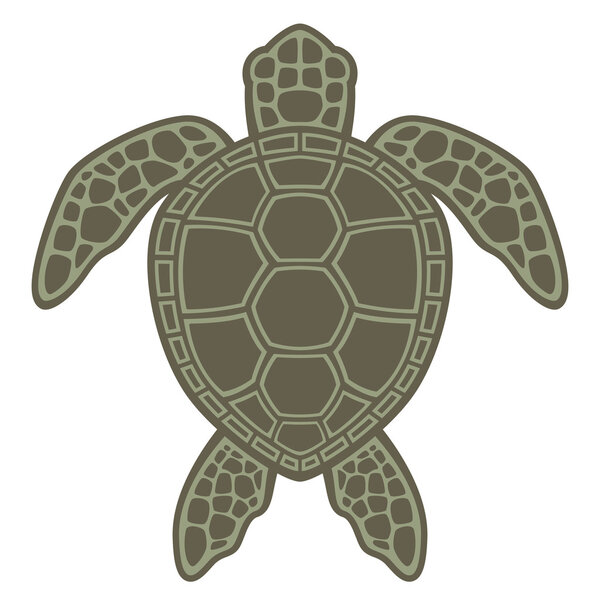 Зеленая черепаха