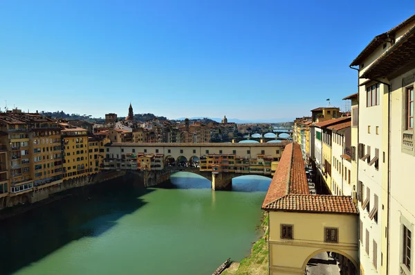 Ponte Vecchio Köprüsü — Stok fotoğraf