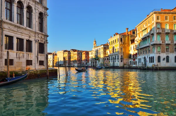 Βενετία, μεγάλο κανάλι Royalty Free Εικόνες Αρχείου