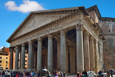 Pantheon in Rome, Italy clipart