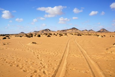 Sahara, de zwarte woestijn, Egypte